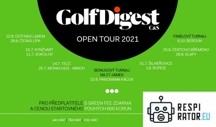Šilheřovice a Ropice přijďte si zahrát GolfDigest Open Tour