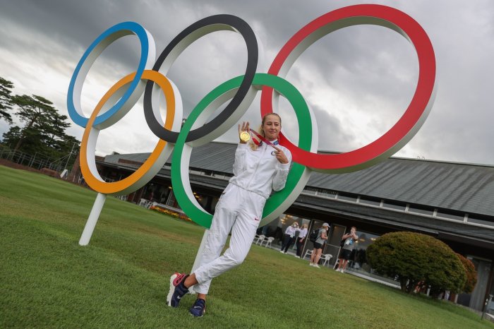 Nelly Korda je zlatá, Spilková předvedla další vynikající kolo