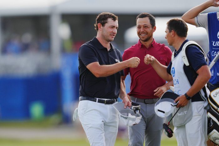 Patrick Cantlay, Xander Schauffele - zdroj: Profimedia Cantlay a Schauffele se znovu rozparádili a pohodlně kráčí za titulem