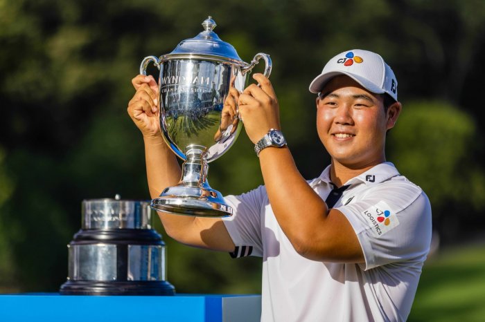 Úžasné léto završil dvacetiletý Kim titulem na Wyndham Championship