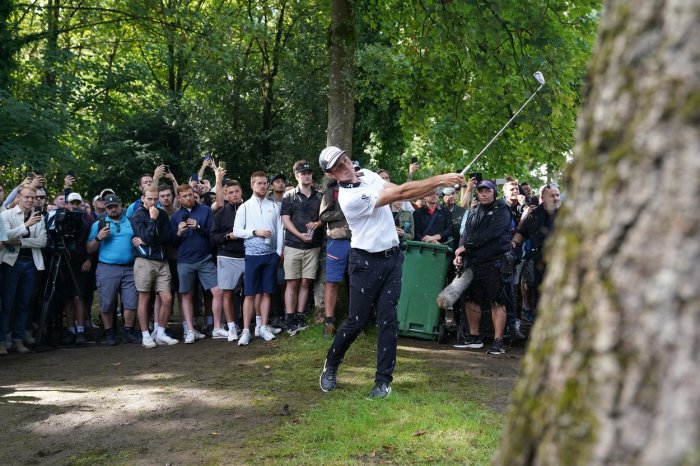 V posledním flightu BMW PGA Championship Hovland a senzačně také Kjeldsen