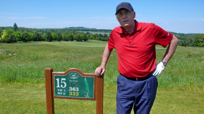 Prokop Sedlák hraje golf již 75 let a nyní se dožívá 80 let. Gratulujeme!