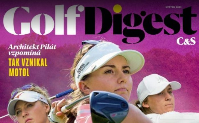Květnové číslo Golf Digest C&S: Vinoř, Motol i Nicklaus