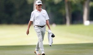 Jiménez zkolaboval a na Senior Open přišel o slibný náskok