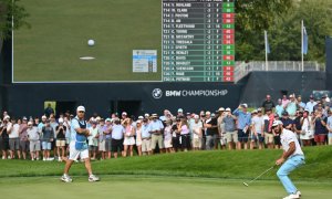 Homa po rekordu hřiště vede, McIlroy jen v paru