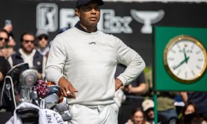 Pět birdie, šest bogey. Tiger Woods na Rivieře odstartoval rok 2024