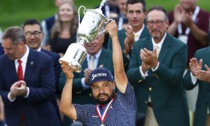 Leaderboard US Open: Spaun vstal z mrtvých a je senzačním vítězem třetího majoru sezony